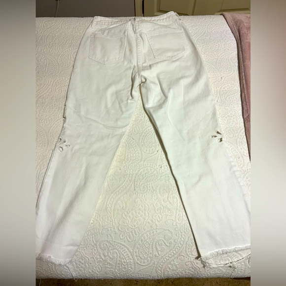 PacSun cut out white jeans - Picture 2 of 3